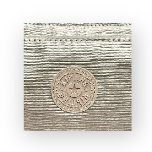 Kipling ✪ Eve Lightweight Crossbody Handbag Bag ✪ Monkey Keychain ✪ Metal Gold - Picture 9 of 16